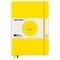 Leuchtturm1917 Bauhaus Notebook - Lemon/Black, 5-3/4" x 8-1/4", Dotted